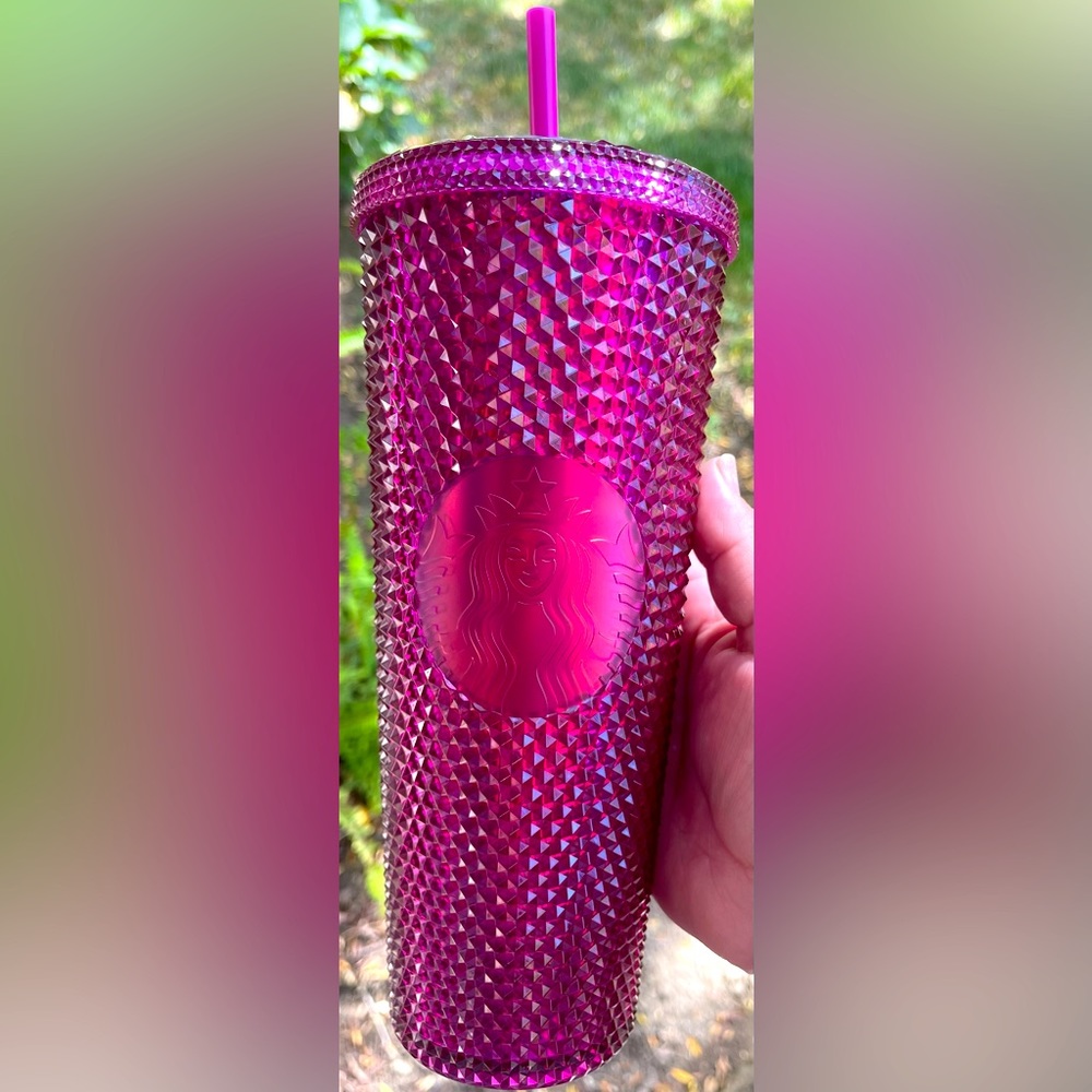 Starbucks Studded berry bling